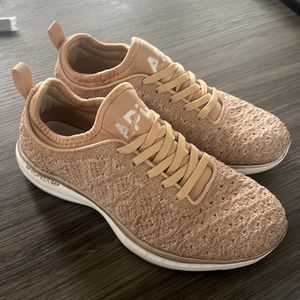 APL Women's Athletic Shoes in rose gold